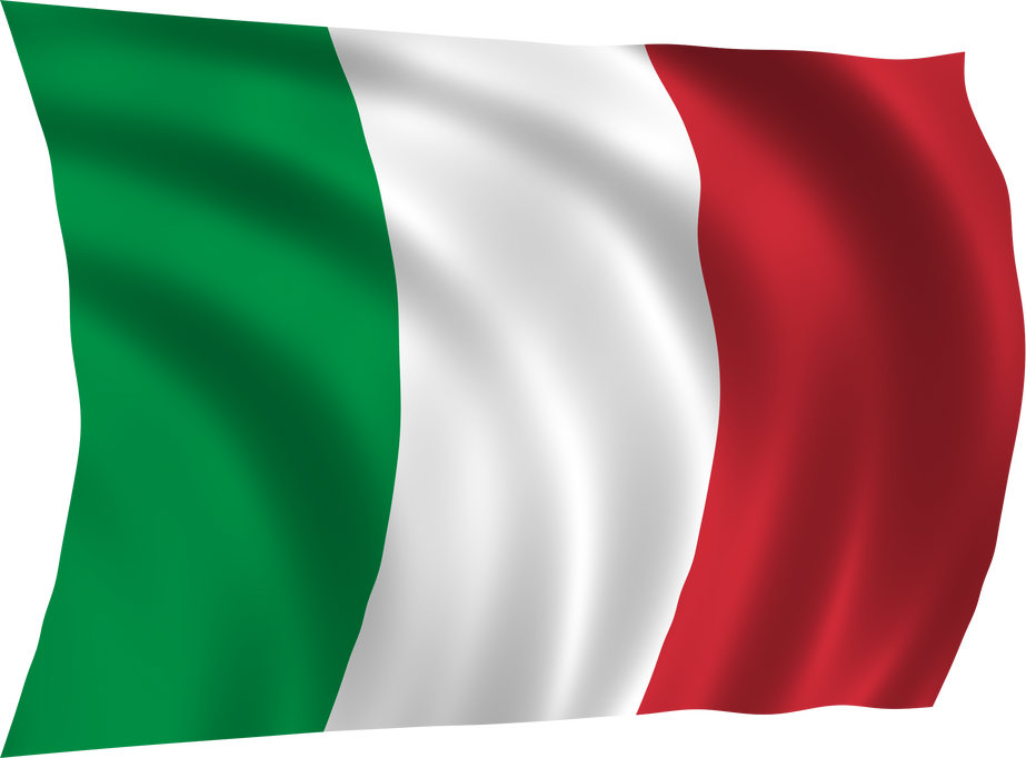 Flag of Italy Illustration 